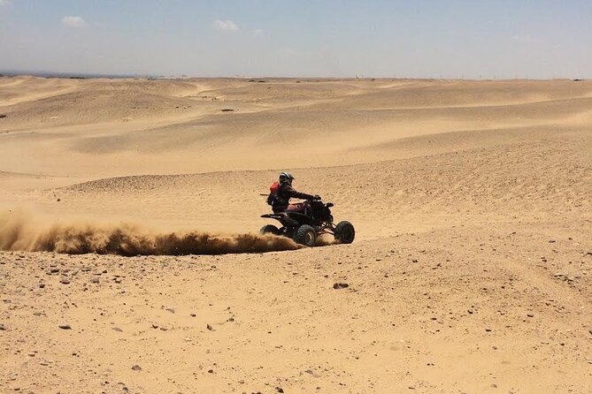 Quad Bike ATV Tours in Desert of Giza Pyramids with Egyptian Tea - Leaving Cairo for the Giza desert