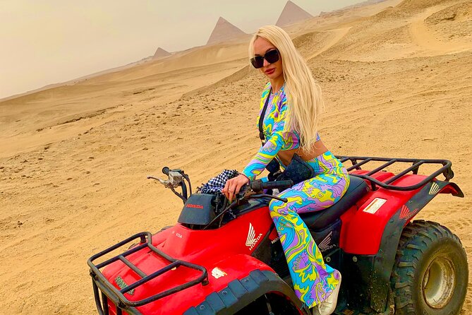 Quad Bike ATV Tours in Desert of Giza Pyramids with Egyptian Tea - The desert café and Egyptian tea stop
