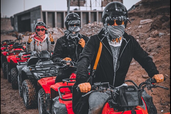 Quad Bike ATV Tours in Desert of Giza Pyramids with Egyptian Tea - What the private format changes