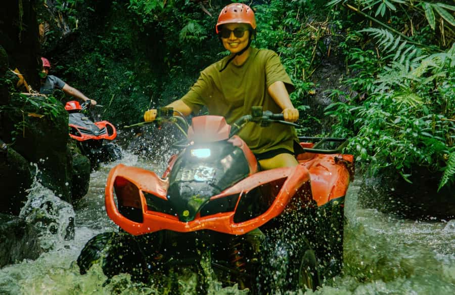 Quad Bike Bali With Tunnel & Waterfall Tour - What the Ubud ATV route is really like
