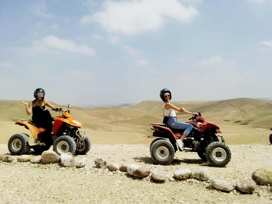 Quad bike & Camel ride in Agafay with dinner at Chouf L’or - Leaving Marrakesh for the Agafay Desert