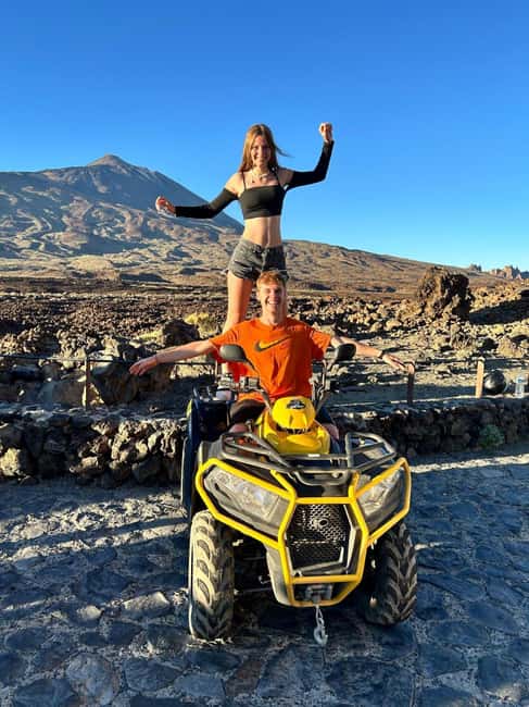 Quad bike excursion to the EL TEIDE volcano - Who will enjoy this ride most