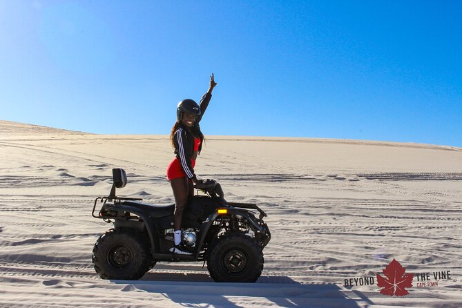Quad bike in the Atlantis sand dunes Cape Town - Quick points before you book