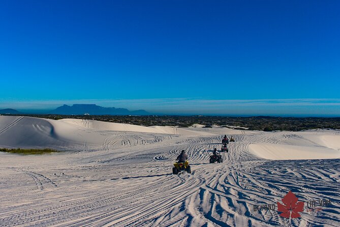 Quad bike in the Atlantis sand dunes Cape Town - Why the guides matter so much