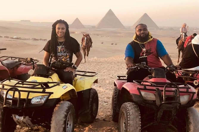 Quad Bike , Lunch and Camel Ride Private Tours from Cairo Giza Hotel - Lunch with koshary after the dust
