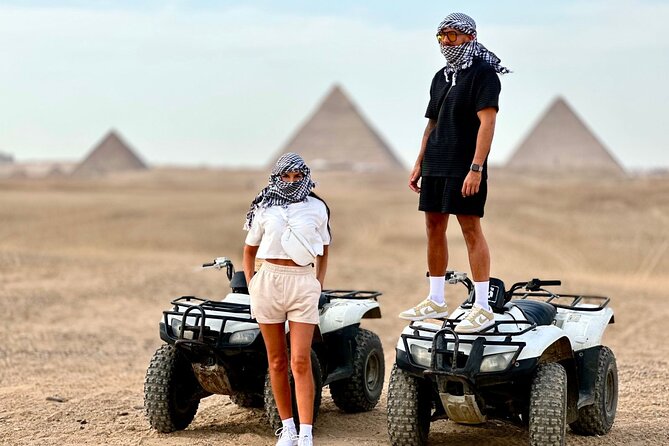 Quad Bike , Lunch and Camel Ride Private Tours from Cairo Giza Hotel - Hotel pickup keeps the day simple