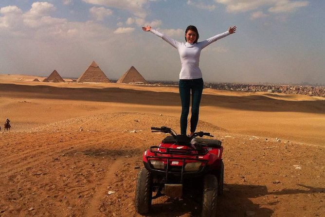 Quad bike ride in the pyramids of Giza - Why sunset is the smartest departure time