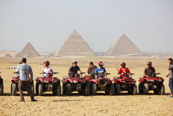 Quad bike ride in the pyramids of Giza - Who should book this activity