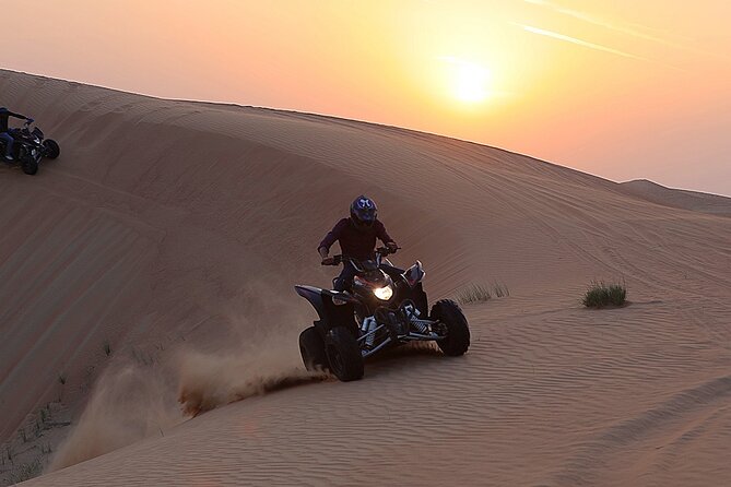 Quad Bike Tour Abu Dhbai - What the guide adds for beginners