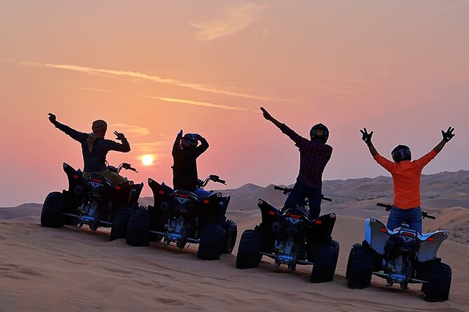 Quad Bike Tour Abu Dhbai - Sunrise timing gives this tour its best atmosphere