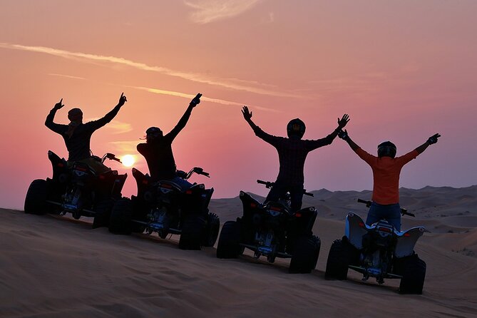 Quad Bike Tour Abu Dhbai - The desert is beautiful, but keep expectations realistic