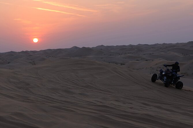 Quad Bike Tour Abu Dhbai - One hour of quad biking in the deep desert
