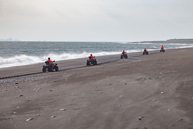 Quad Bike Tour on Black Lava Sands from Mýrdalur - Crossing rivers toward Katla’s black sands