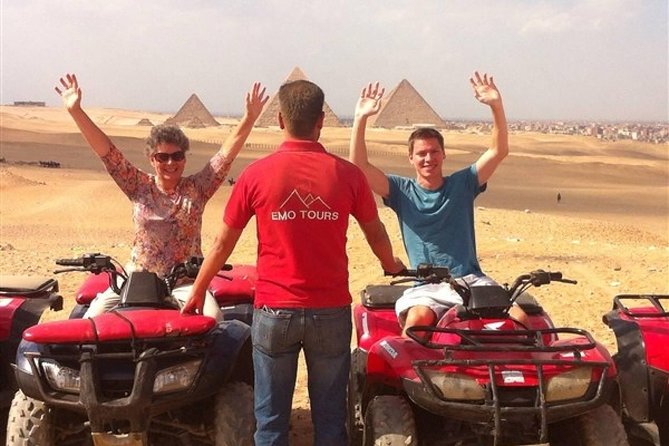 Quad Bike Trip At Desert of Giza Pyramids - The one-hour ride, with an important warning