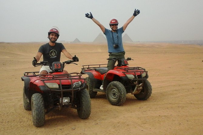 Quad Bike Trip At Desert of Giza Pyramids - Safety is the deciding factor