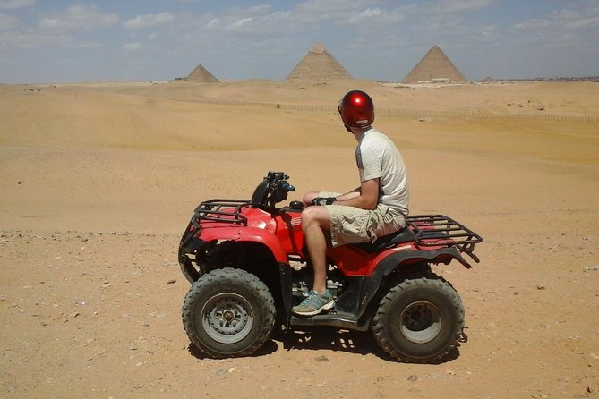 Quad Bike Trip At Desert of Giza Pyramids - What to bring and what to expect
