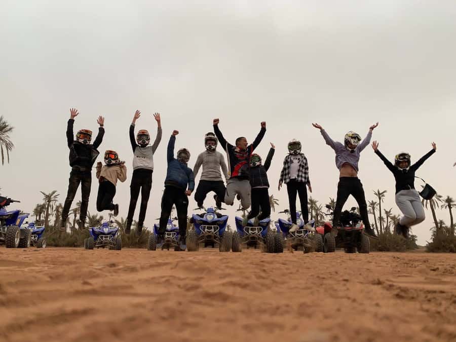 Quad biking adventure in Marrakech - Two hours through palms, hills, and rocky desert