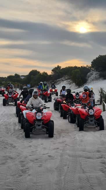 Quad biking Cape Town Atlantis Dunes - The briefing, paperwork, and first ride