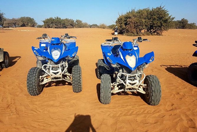 Quad Biking Half Day And Camel Ride In Sunset - What the guided route adds