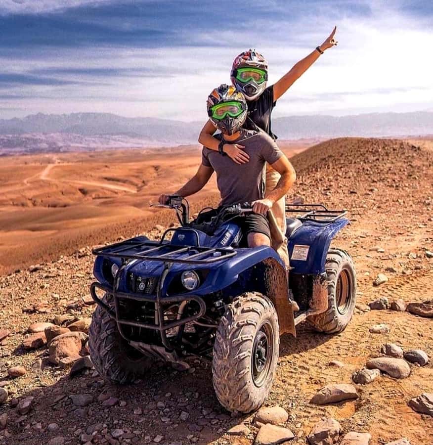Quad biking in Agafay Desert with lunch & Camel Ride & pool - Pool time is the real recovery period