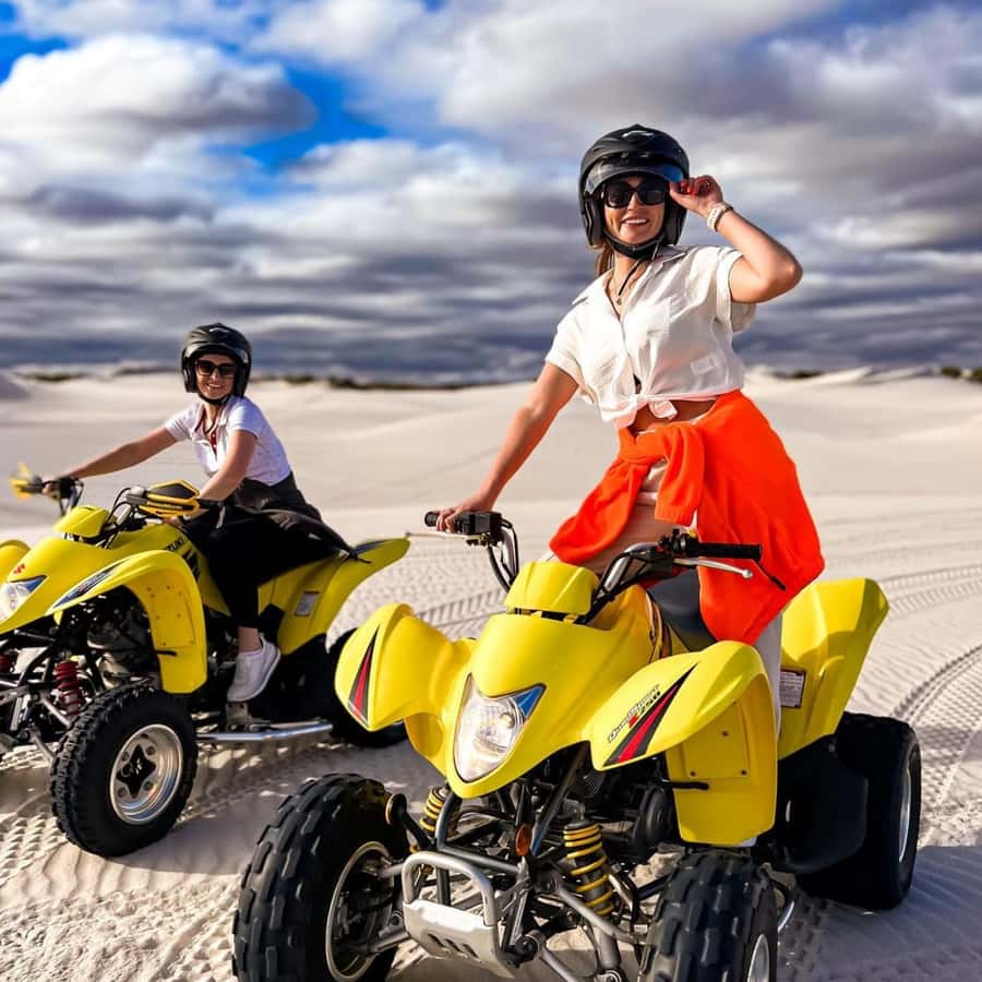 Quad Biking Tour , Atlantis dunes Capetown - Riding the Atlantis Dunes