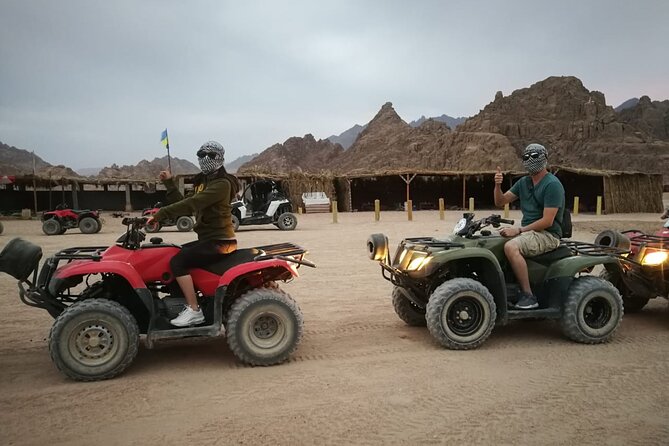 Quad Biking Tour in Sharm El Sheikh Desert - The main 1-hour-20-minute route toward the mountains