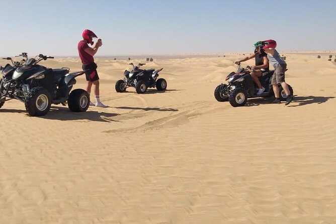 Quad biking tour with or without pick and drop(Abu dhbai ) - A desert trip built around the quad bike