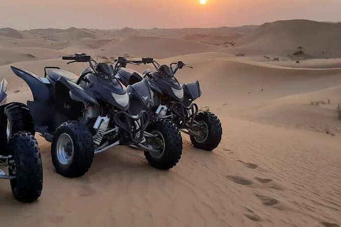 Quad biking tour with or without pick and drop(Abu dhbai ) - Practical advice for a smoother ride