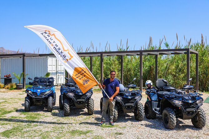 Quad Safari and Nature Adventure from Kolymbari - Komolithi and the unusual scenery