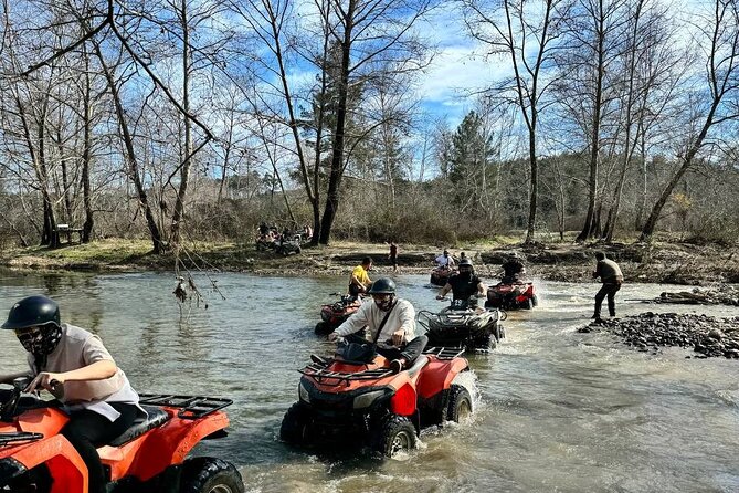 Quad Safari Experience in Alanya - Returning to the facility and swimming again