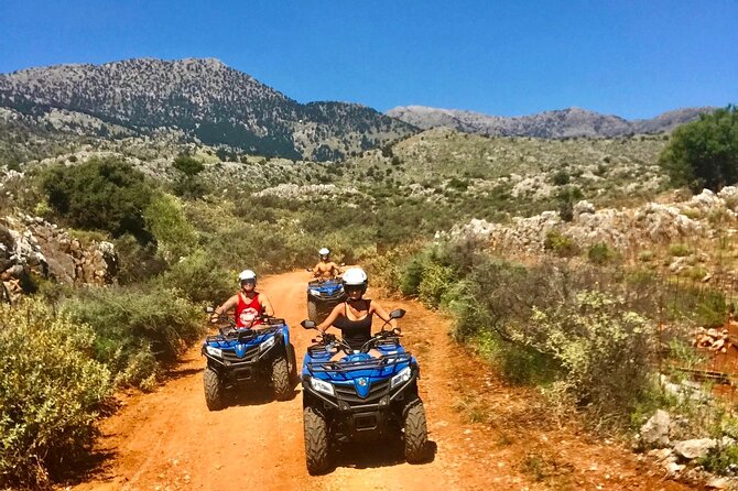 Quad Safari from Platanias of Chania - Tavronitis and the return through olive country