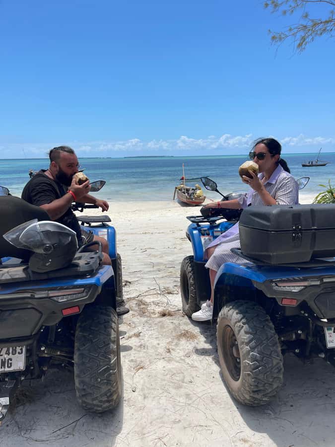 Quad Safari Kendwa-Zanzibar: Enjoy Island like never before - Safety deserves more attention than the sales copy gives it