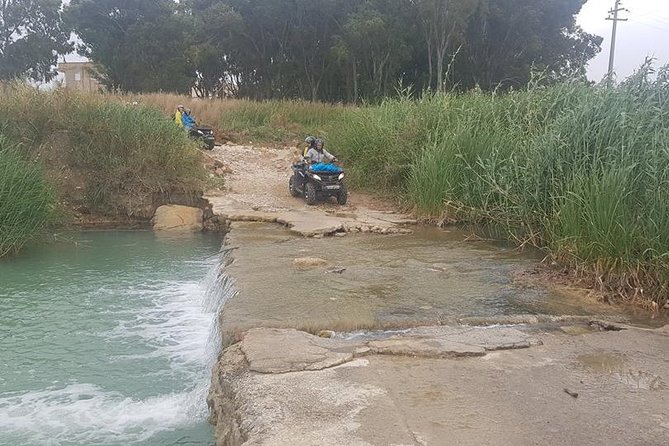 Quad Tour Excursion from the Castle to the Sea - Climbing to the plateaus near Verdura Golf Resort