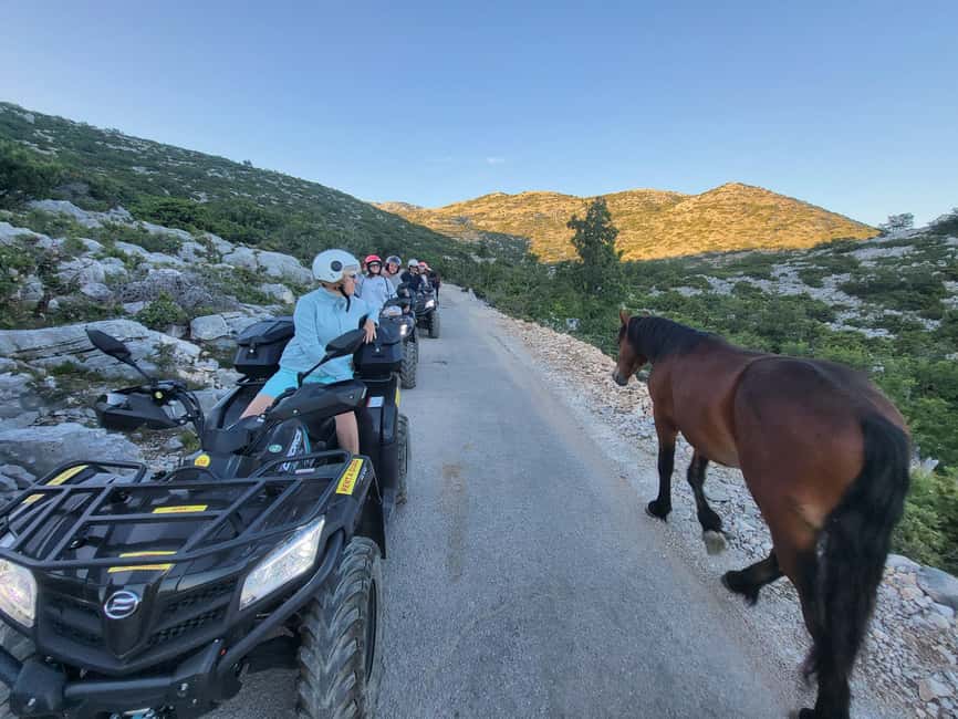 Quad tour to Biokovo Skywalk - Leaving Makarska for Biokovo Nature Park