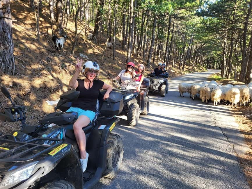Quad tour to Biokovo Skywalk - A useful snack stop before the Skywalk