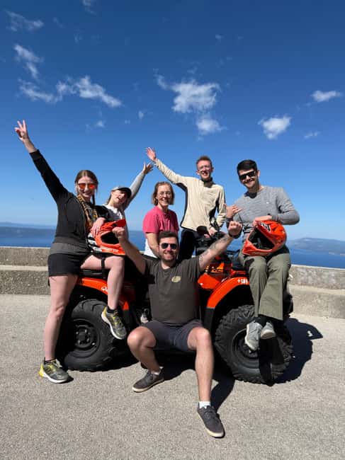 Quad Tour to Makarska Riviera offroad Adventure - The first 80 minutes: leaving the coast for rougher tracks