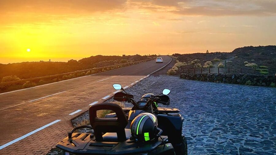 Quad Tour to Teide at Sunset | Adventure from a private estate - Key points at a glance