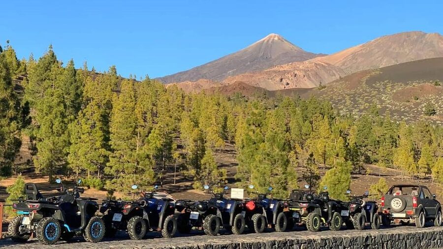 Quad Tour to Teide at Sunset | Adventure from a private estate - The private off-road section gets the adrenaline started