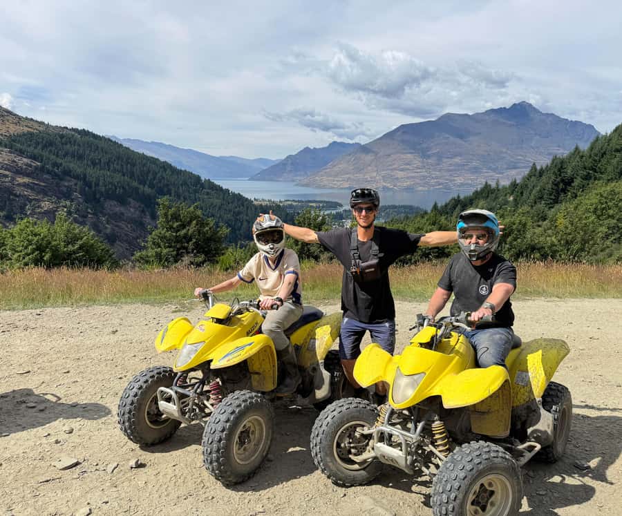 Queenstown: Quad Bike Tour - From Central Queenstown to the Riding Area