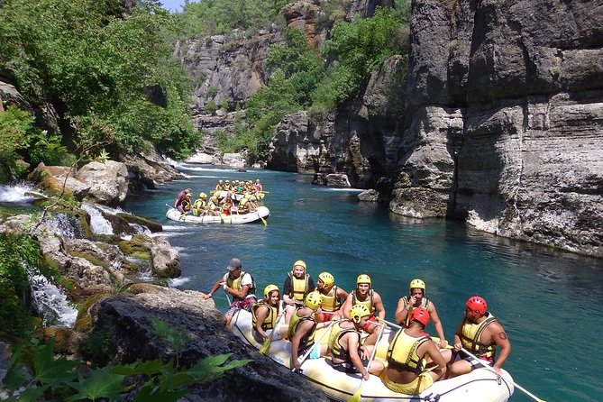 Rafting Combo Tour from Antalya: Zipline, Quad/Buggy w/Lunch - The first 14 km on the river