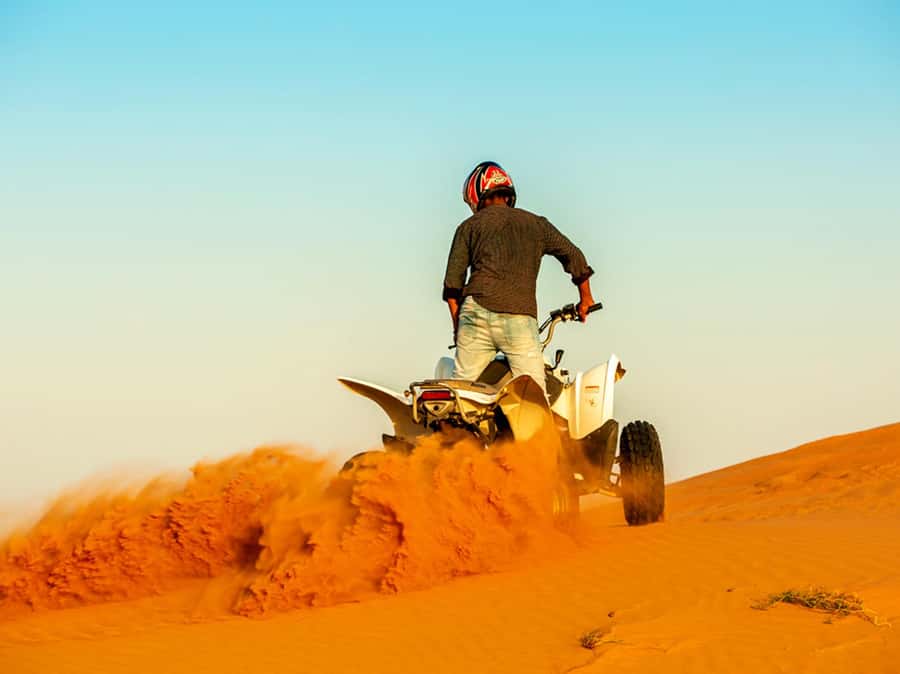 Ras Al Khaimah: Guided Quad Bike Tour - Reaching the Bedouin Oasis from Ras Al Khaimah