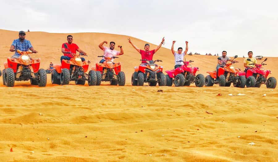 Red Sand Adventure Riyadh (Quad Biking,Camel Ride,Heritage) - Guide quality can shape the whole experience