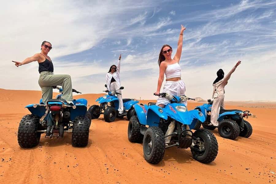 Red Sand Adventure Riyadh (Quad Biking,Camel Ride,Heritage) - Leaving Riyadh in an air-conditioned vehicle
