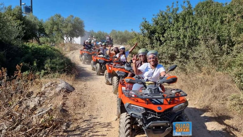 Rethymno Bali & Panormo:Quad Safari & visit Cave 57km 4hours - Starting in Bali with a short driving lesson