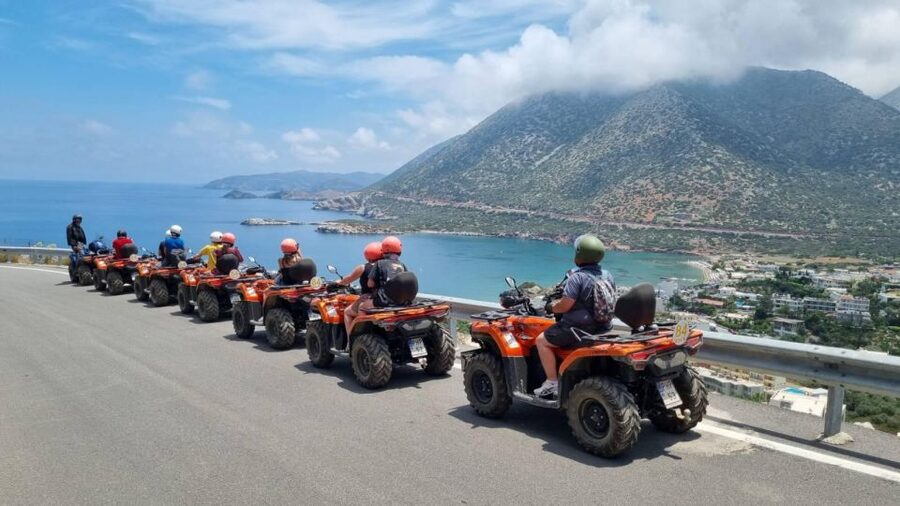 Rethymno Bali & Panormo:Quad Safari & visit Cave 57km 4hours - Views toward Psiloritis and the valley