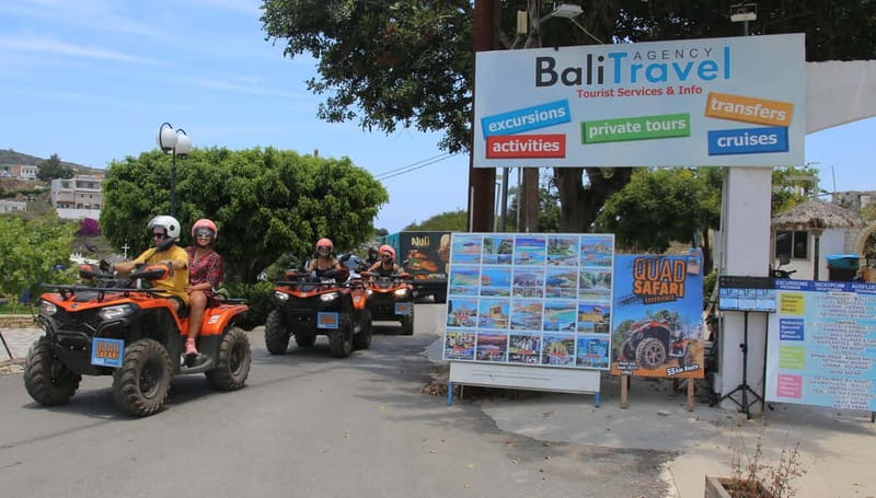 Rethymno Bali & Panormo:Quad Safari & visit Cave 57km 4hours - Leaving the main roads behind