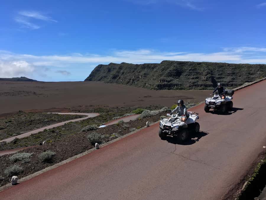 Reunion Island: Volcano Road Quad Tour - The 45-minute briefing is time well spent