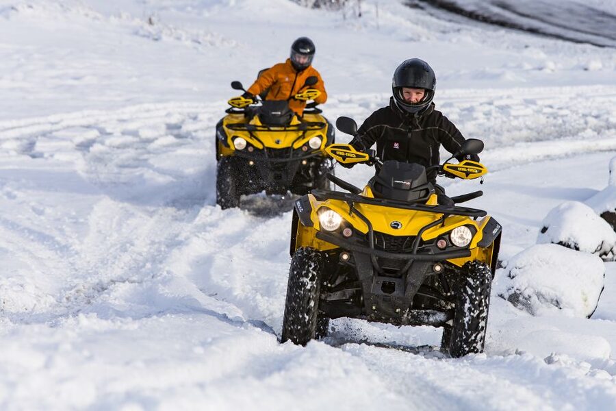 Reykjavik Quad Bike Twin Peaks Tour - Leaving Reykjavík for Lake Hafravatn