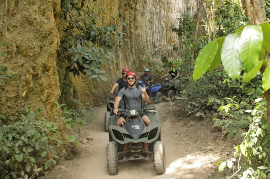 Rock Mud Fun ATV Quadbike Uluwatu - The 90-minute ride: slopes, waterways, and jungle
