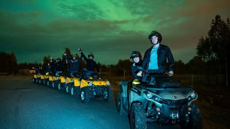 Rovaniemi: Northern Lights Quad Bike Tour - Winter clothing makes the price easier to judge